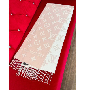 루이비통 에센셜 울 머플러 핑크 베쥬로즈 M77854