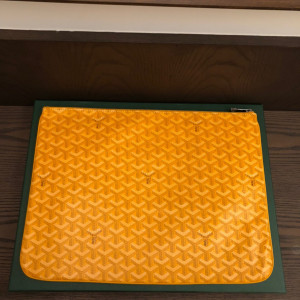 고야드 세나 클러치 MM /GM (컬러 옐로우)