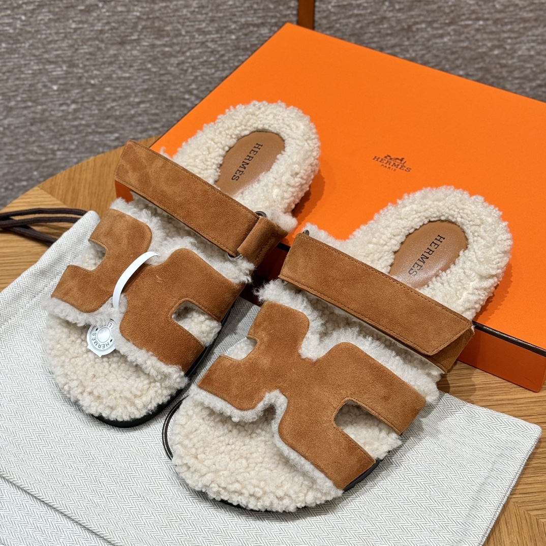 에르메스 시어링 시프레 샌들 (handmade ver.)