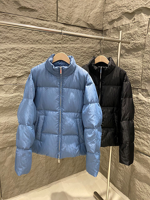 디올 패딩 (남성용) (컬러 블랙, 블루)