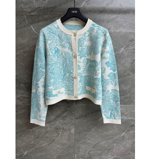 디올 가디건 (컬러 블루,핑크)