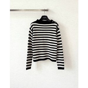 디올 스트라이프 긴팔 티셔츠