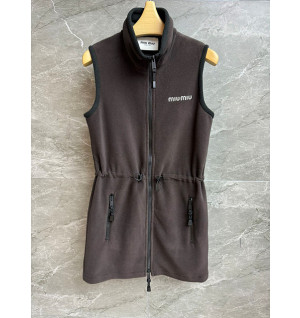 미우미우 플리스 롱 베스트