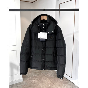 프라다 리나일론 후드 다운 자켓 (남성용) (4COLOR)