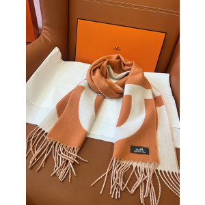 에르메스 H 카사크 그랜드모스 캐시미어 머플러