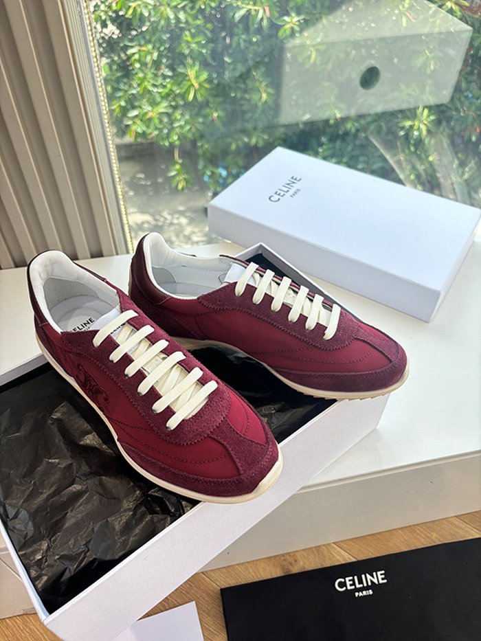 셀린느 레이서 로우 탑 스니커즈