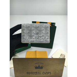 고야드 말제르브 플랩 카드지갑 (컬러 화이트)
